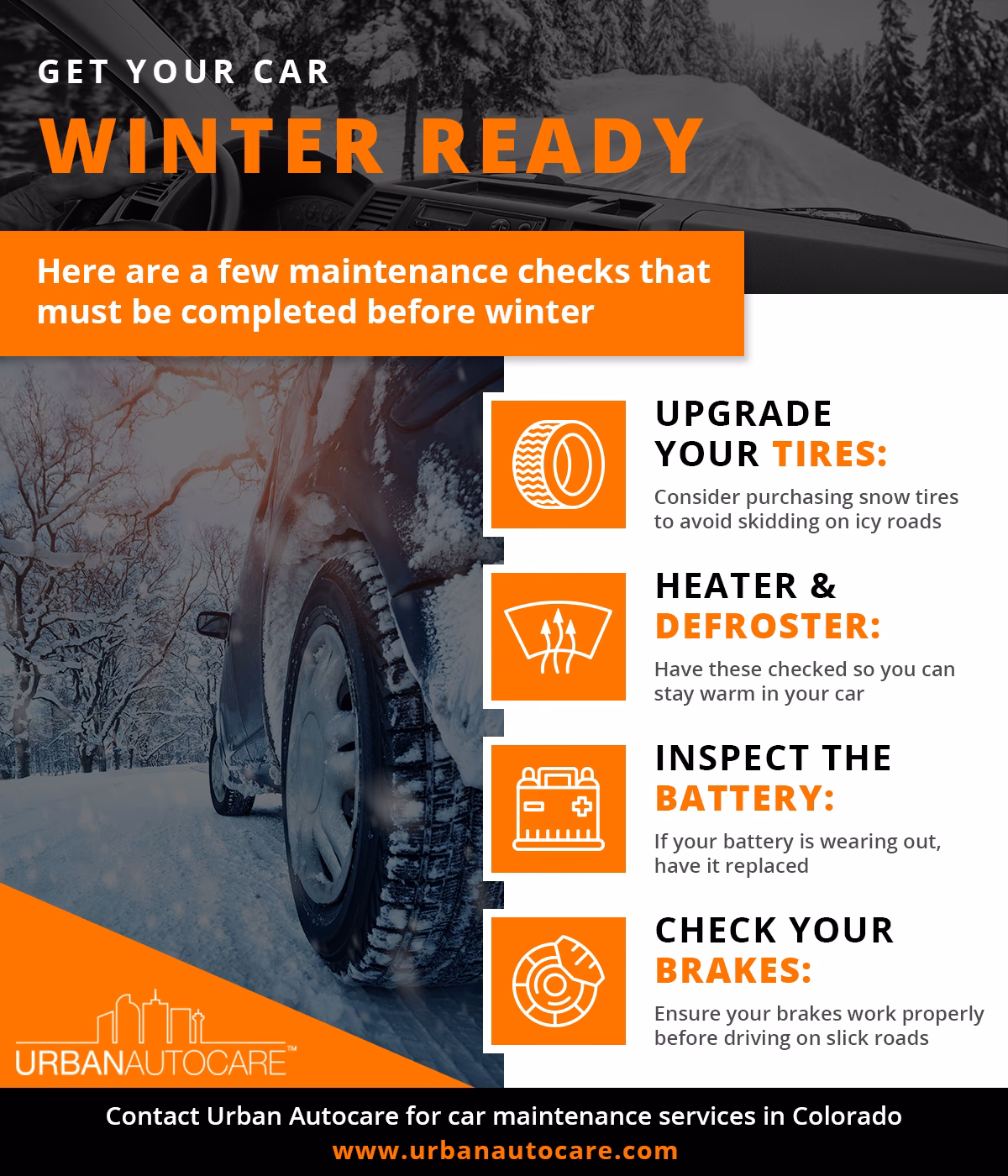 What is a winter service on a car?