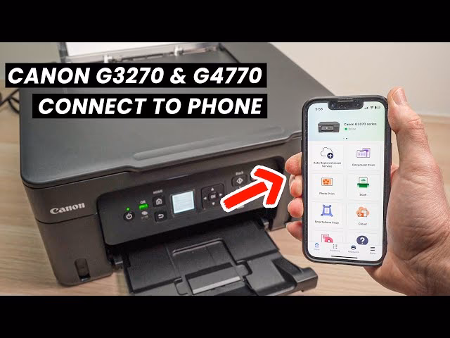 How do I set up a remote UI on a Canon printer?