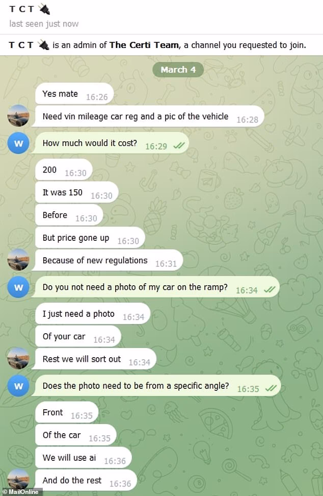 What are ghost car Mot services?