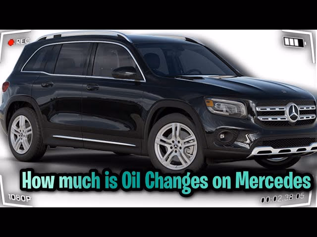 How much does a Mercedes-Benz glk250 oil change cost?