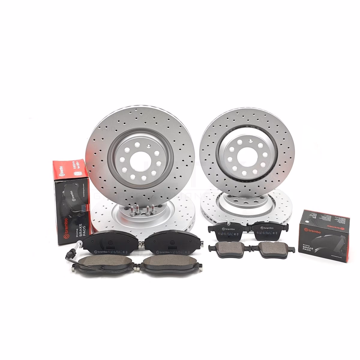 Which Brembo brakes fit my VW Golf R front (MKVI)?