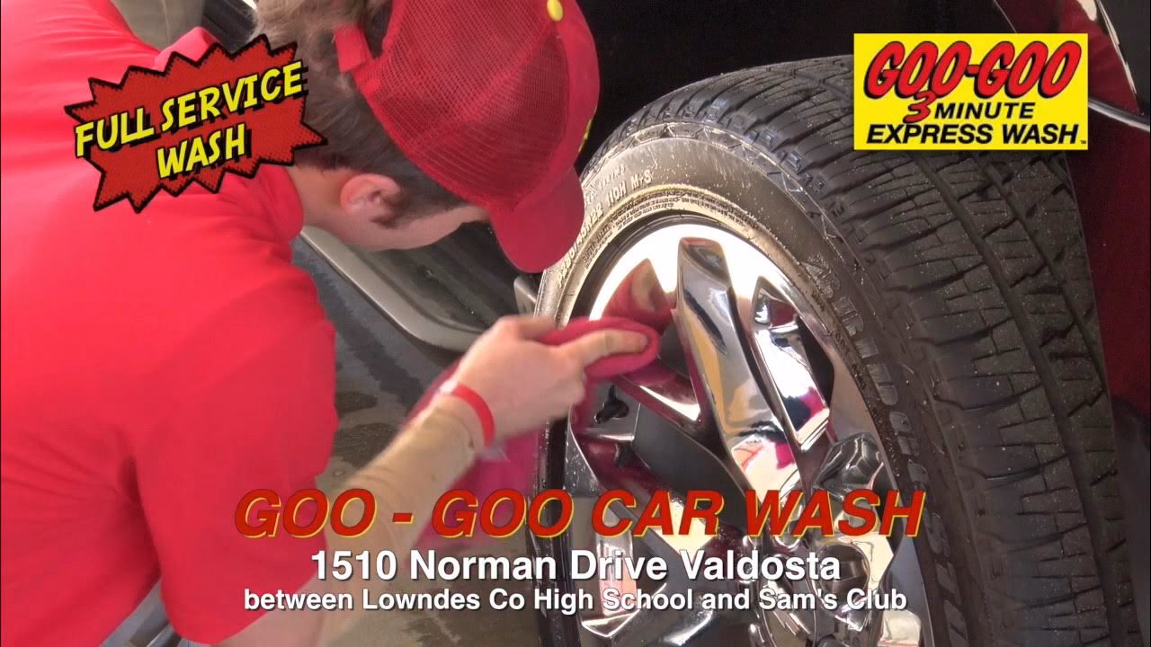 What services does Goo Goo car wash offer?