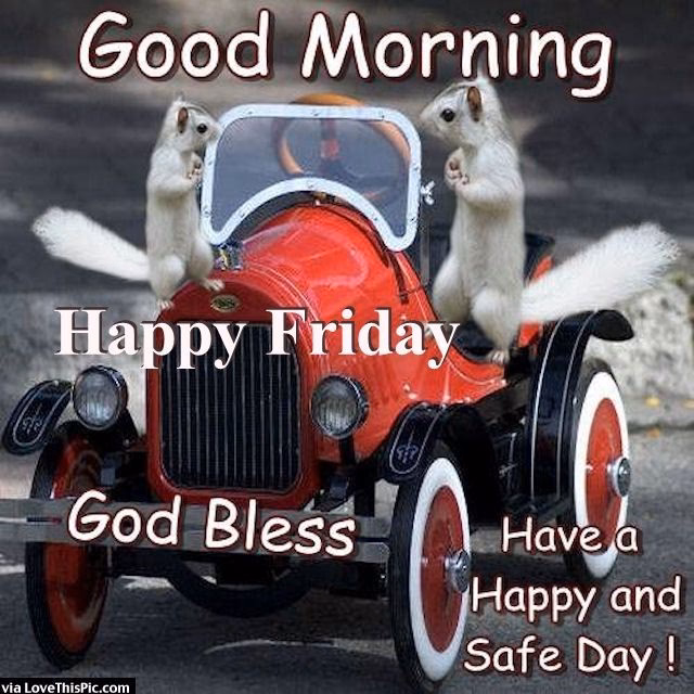 What do you say on a Friday?