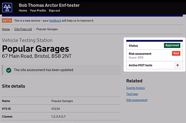 How can I report a car without a valid MOT?