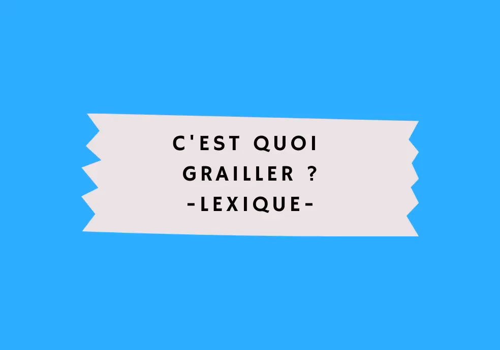 Quel est le synonyme de Graille?