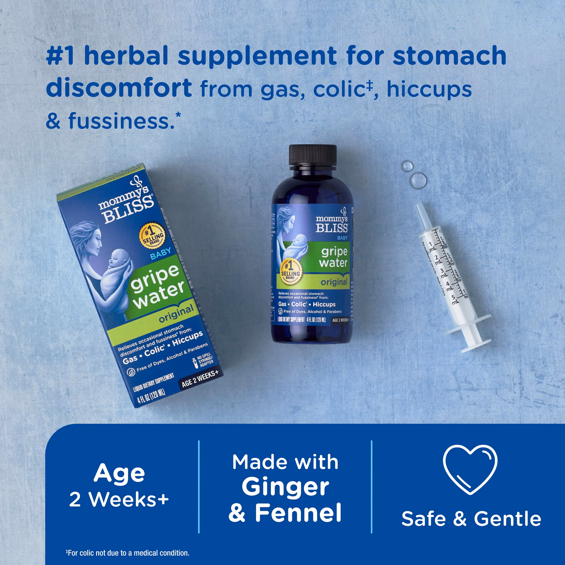 Can a 1 month old drink gripe water?