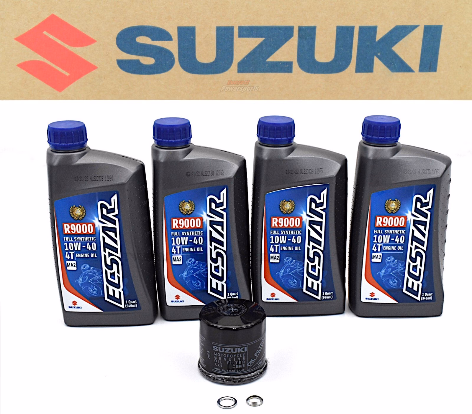 How many liters of oil does a Suzuki GSF 1250 bandit take?