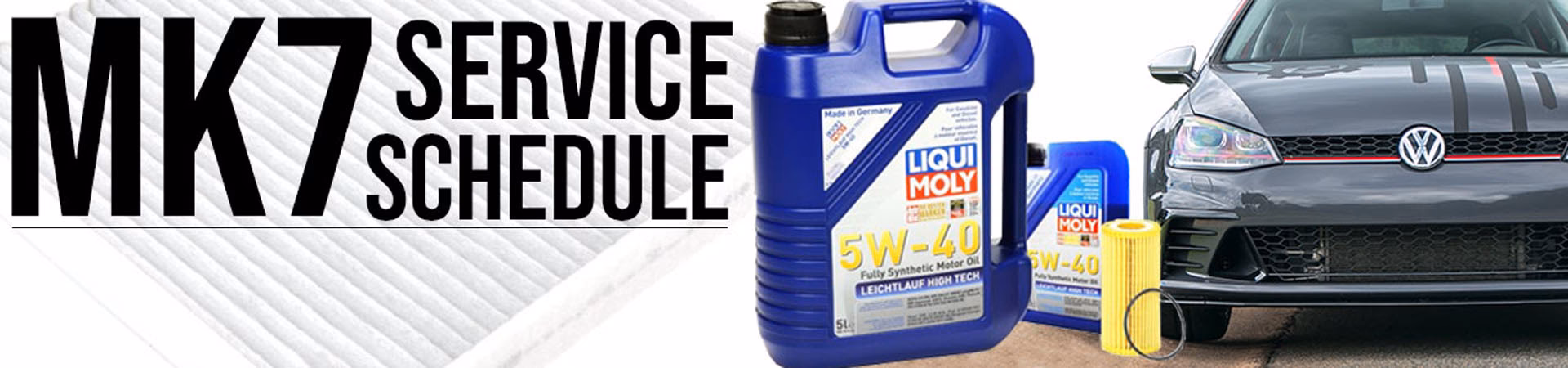 How often should oil be changed on a 2017 VW Golf GTI?