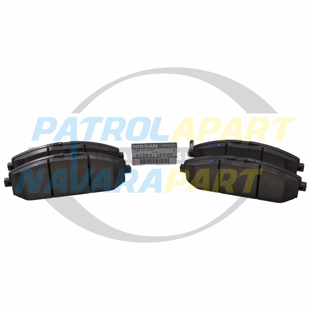What's in a Nissan Patrol Gu Y61 rotor & pad upgrade kit?