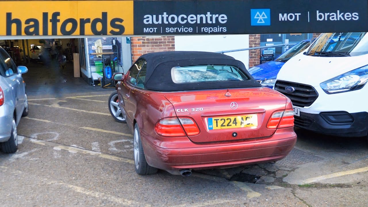 Why did my car fail a mot at Halfords MOT centre?