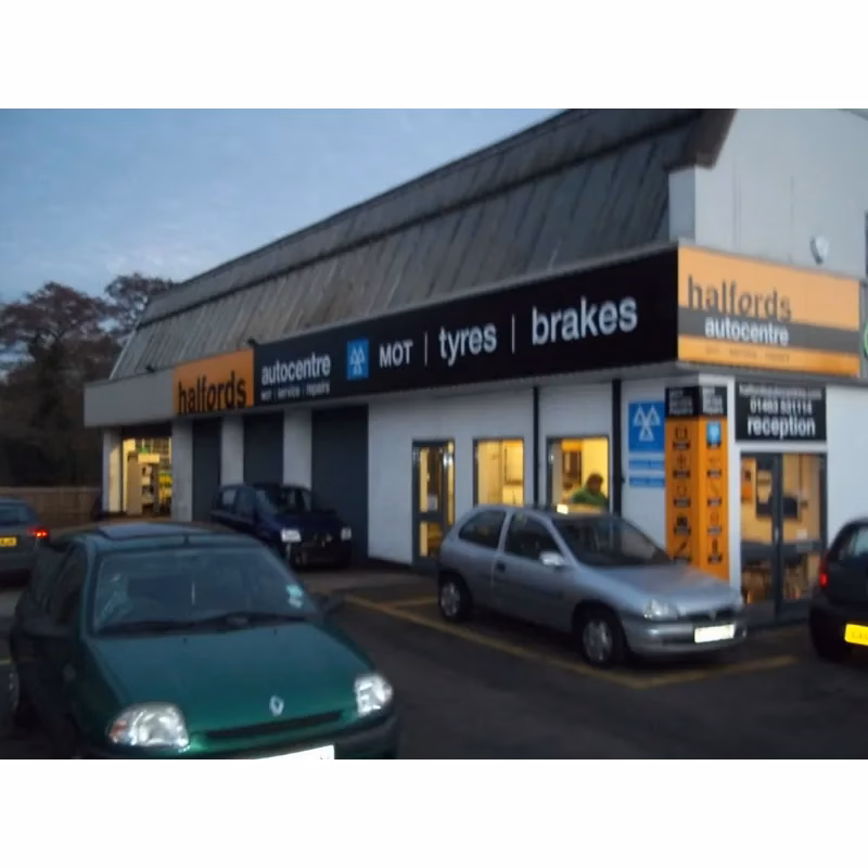 Where is Halfords Autocentre in Hamm Moor Lane?