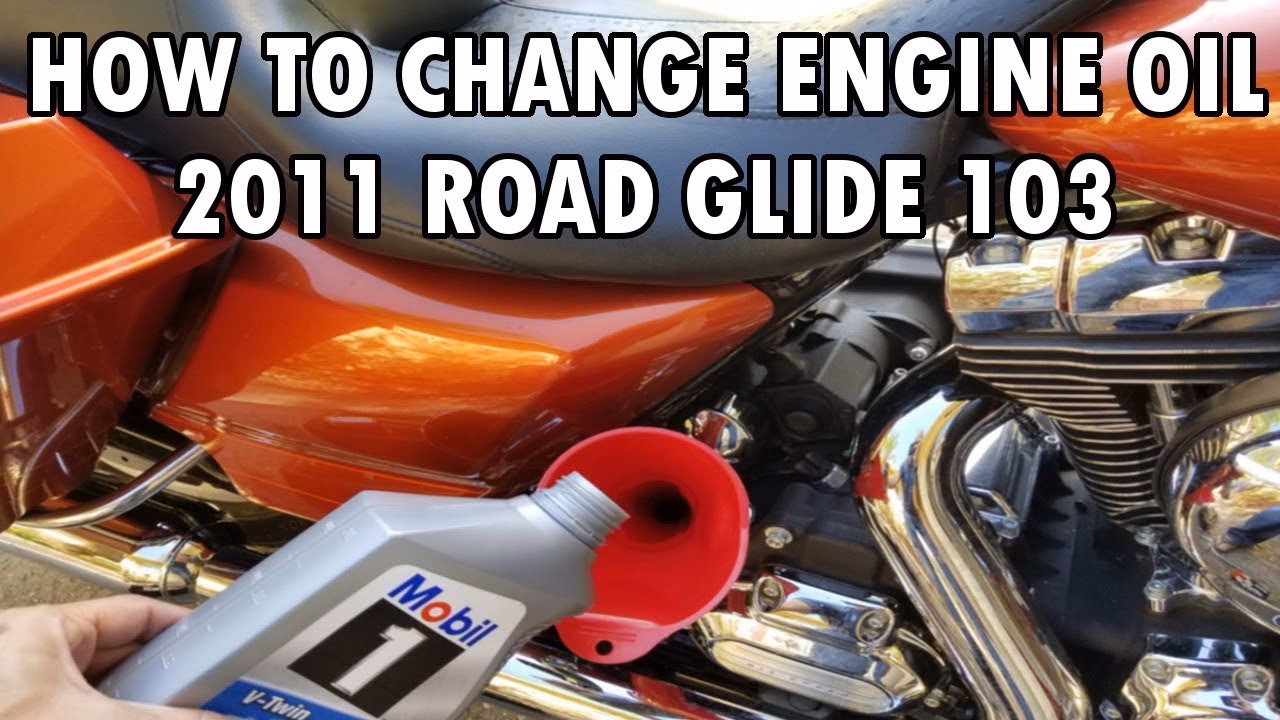 Should I change my HD 103 oil and filter?