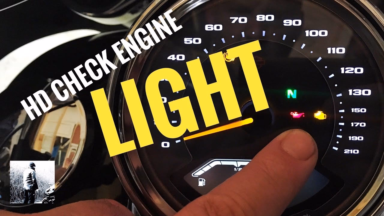 Does the Harley Davidson touring have a check engine light?