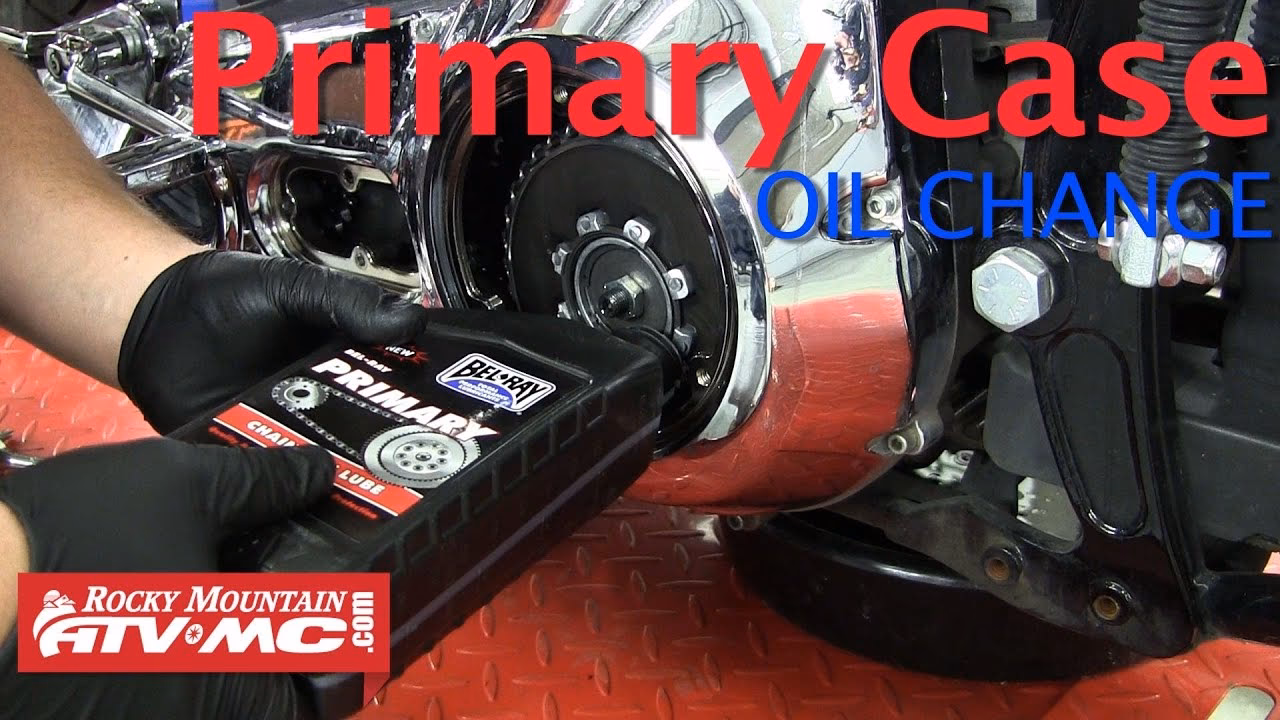 What is primary oil on a Harley Davidson?