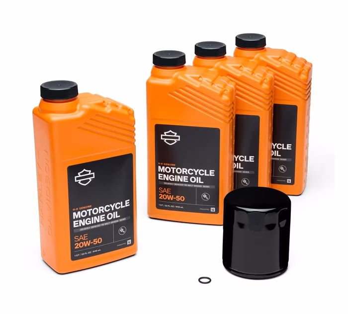 How to change the oil in a Harley Davidson?