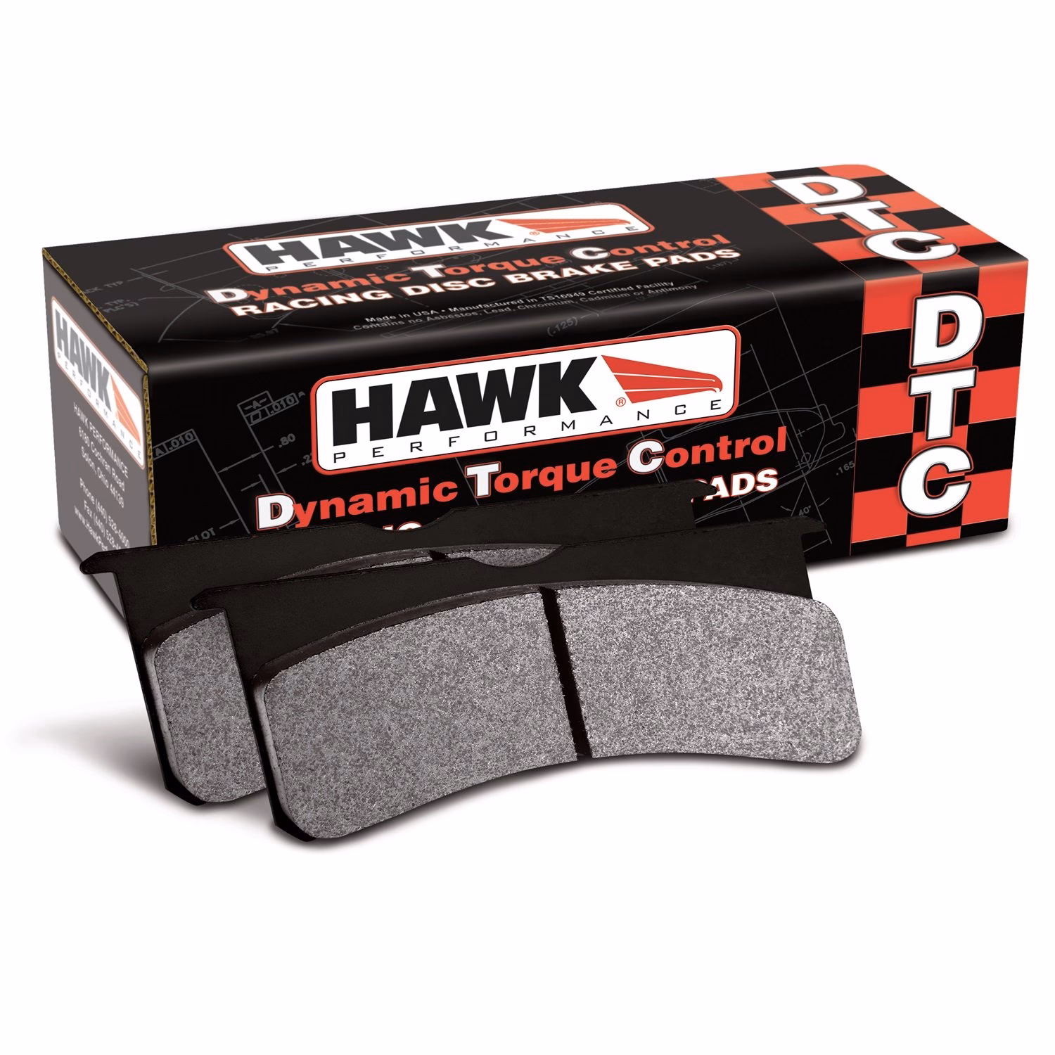 Which rotor pads are compatible with dtc-70?