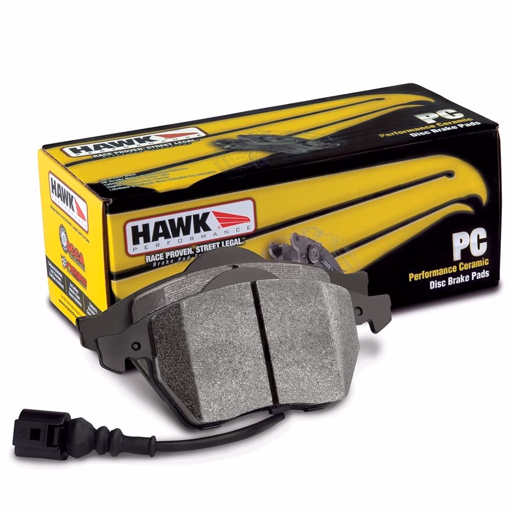 Are Hawk PADs compatible with ceramic rotors?