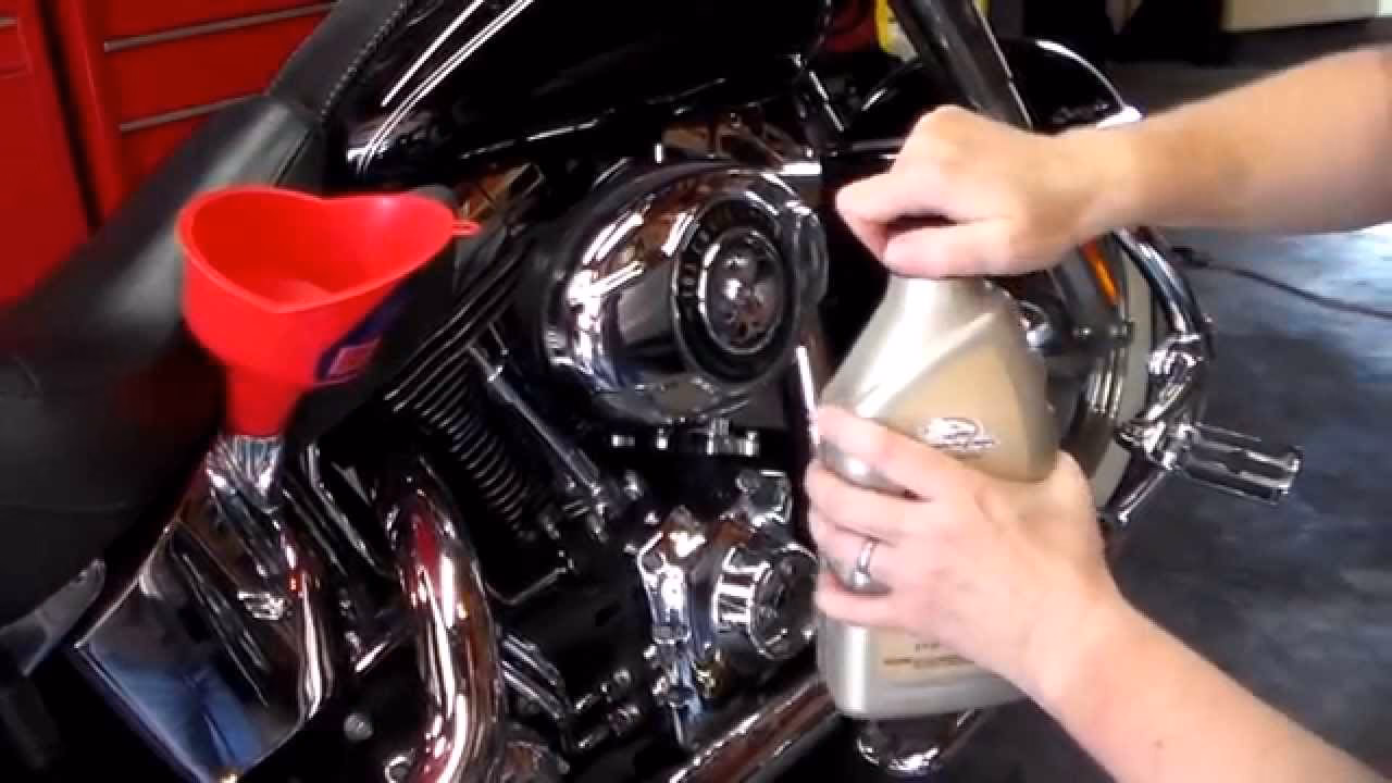 How do you remove a Softail oil filter?