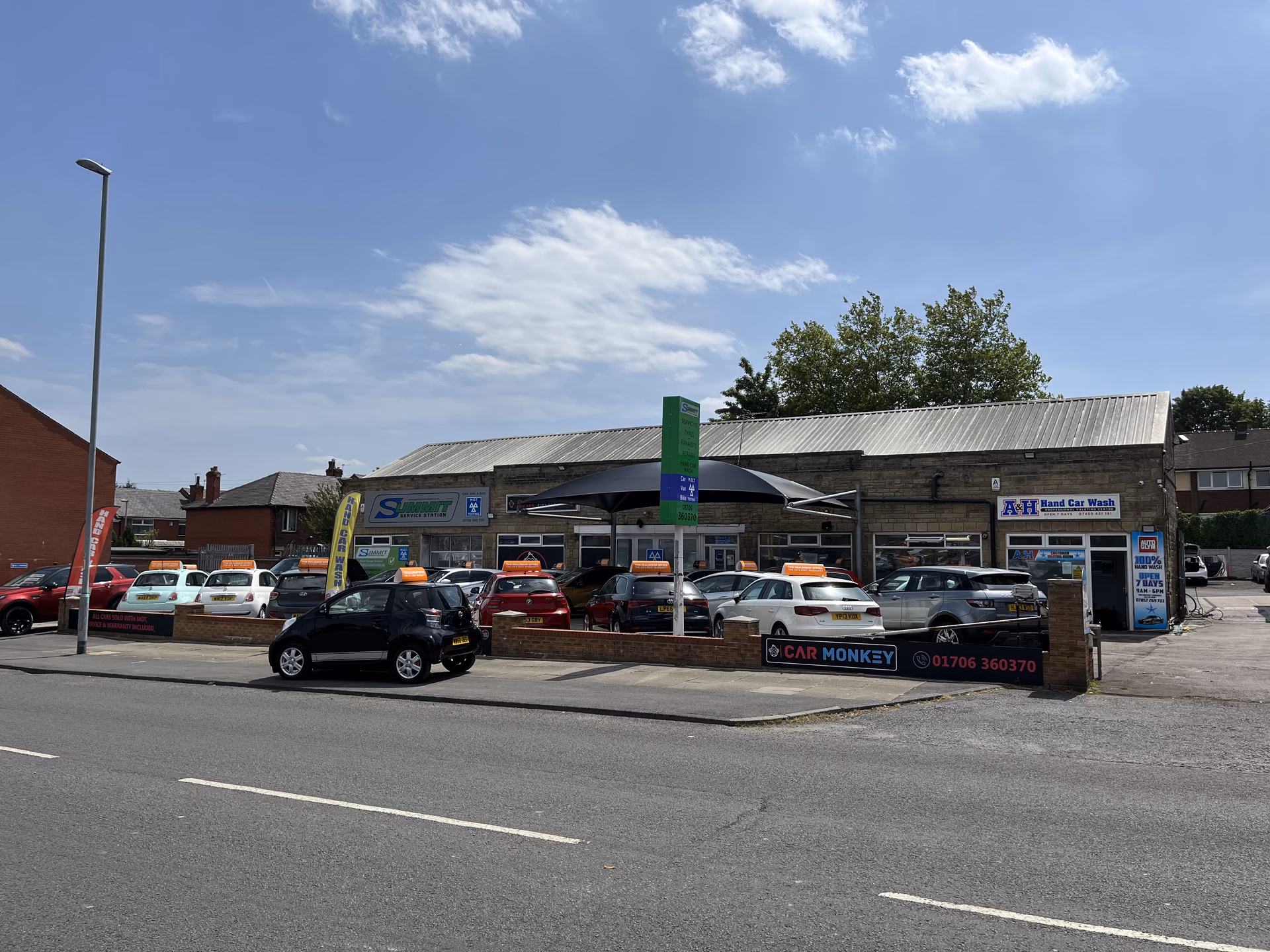 What was the station at Heywood like?