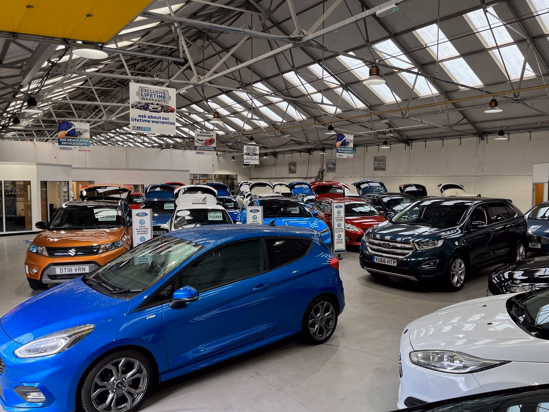 How does Hills Ford use the information I provide?