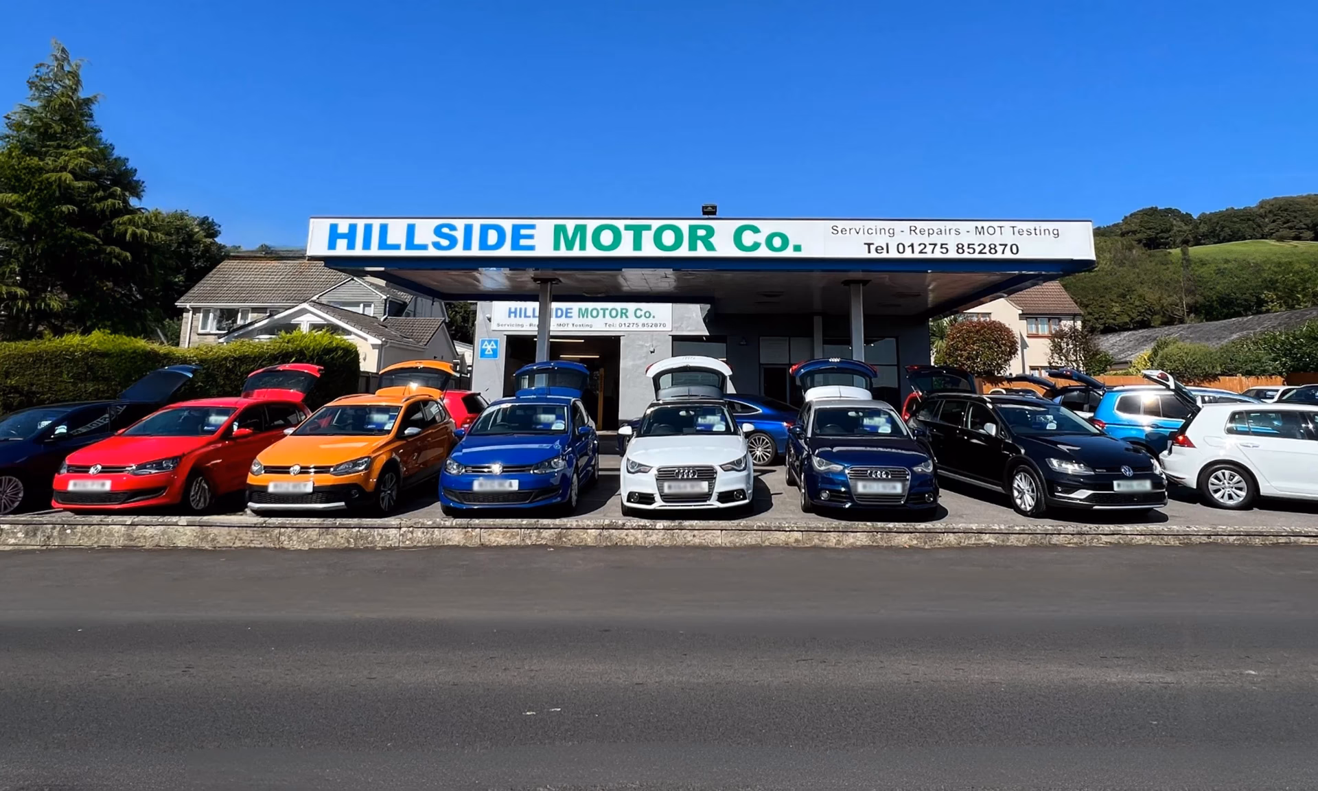 Do I need a credit card for hillside M O T & repairs?