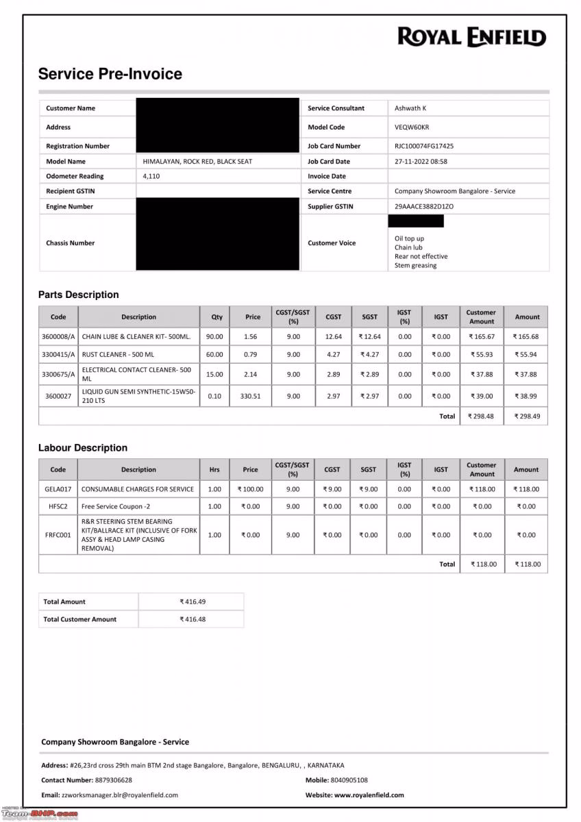 How do you maintain a Himalayan car?