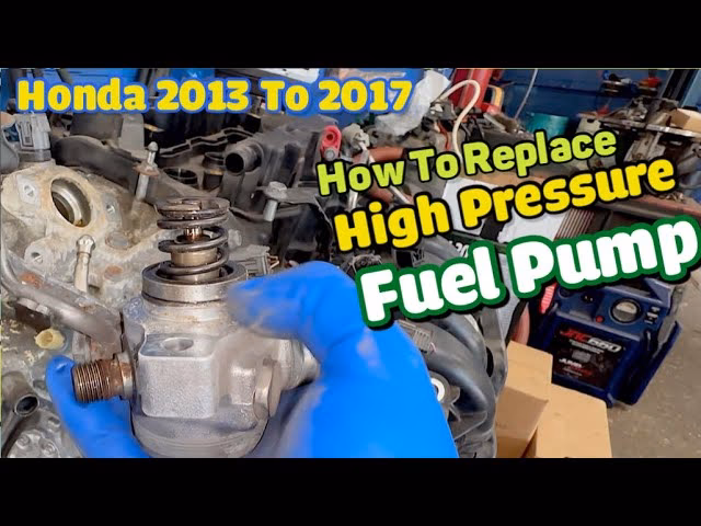 What causes a fuel lifter pump to leak?