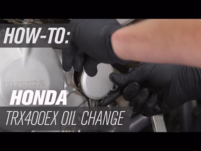 How to start the engine of Honda 400ex?