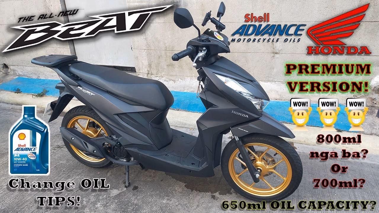 What kind of oil does a Honda Beat need?