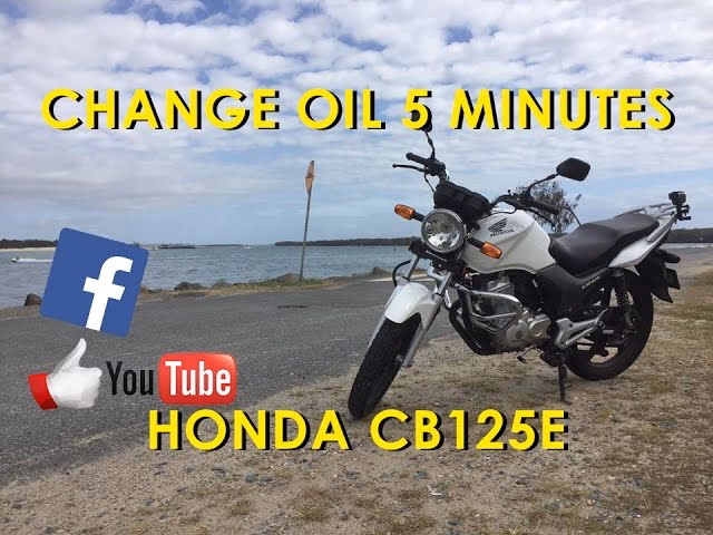 How often should a Honda CB125E be serviced?