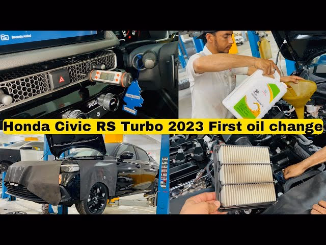 When should a Honda Civic oil change come on?