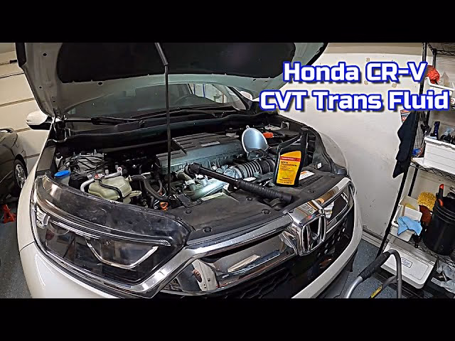 How much does a Honda CR-V transmission fluid change cost?