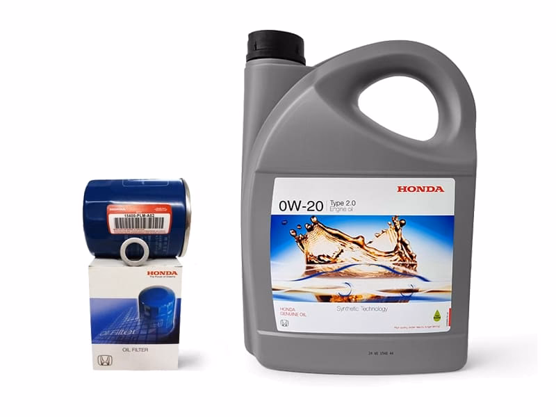 What is included in a Honda oil kit?