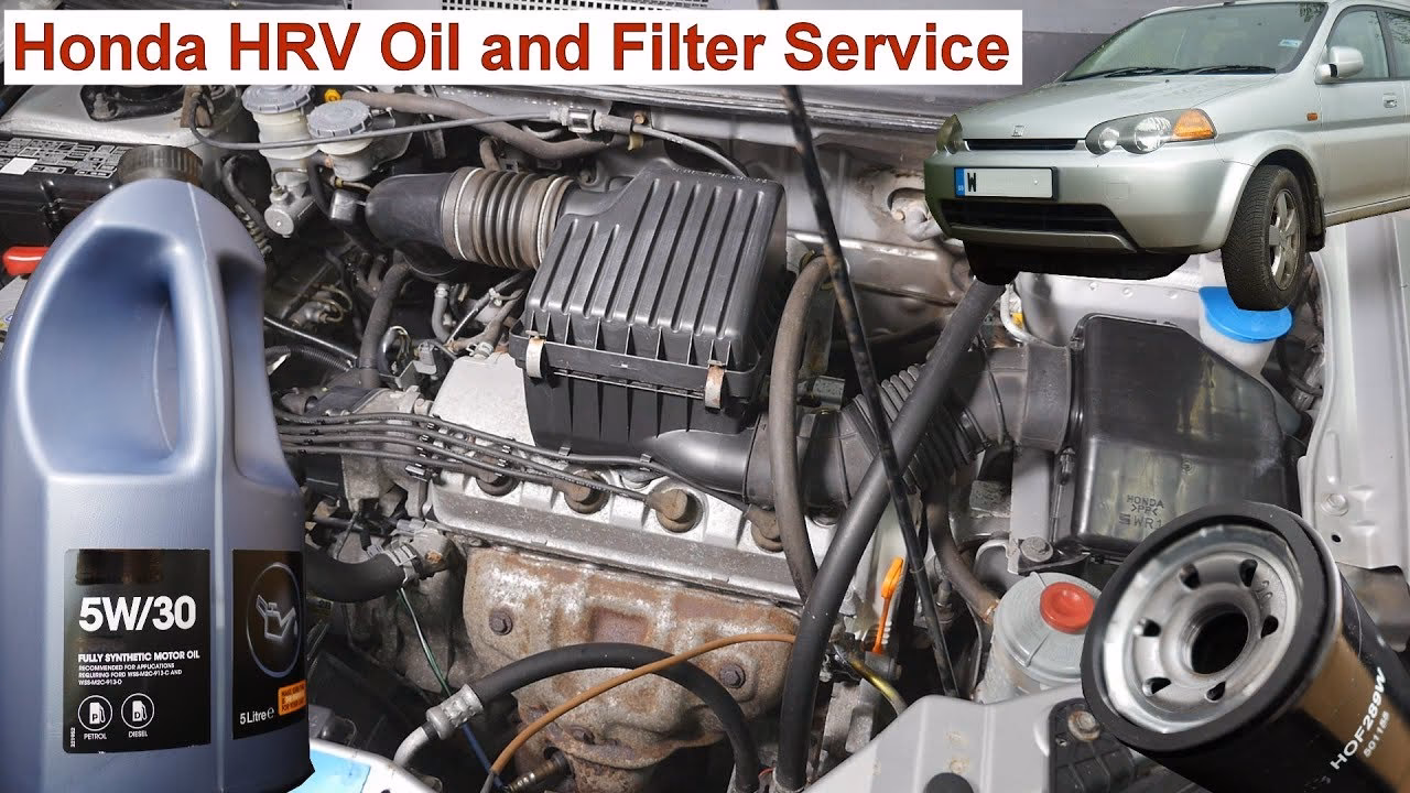 How do I change the oil & filter on my Honda Accord?