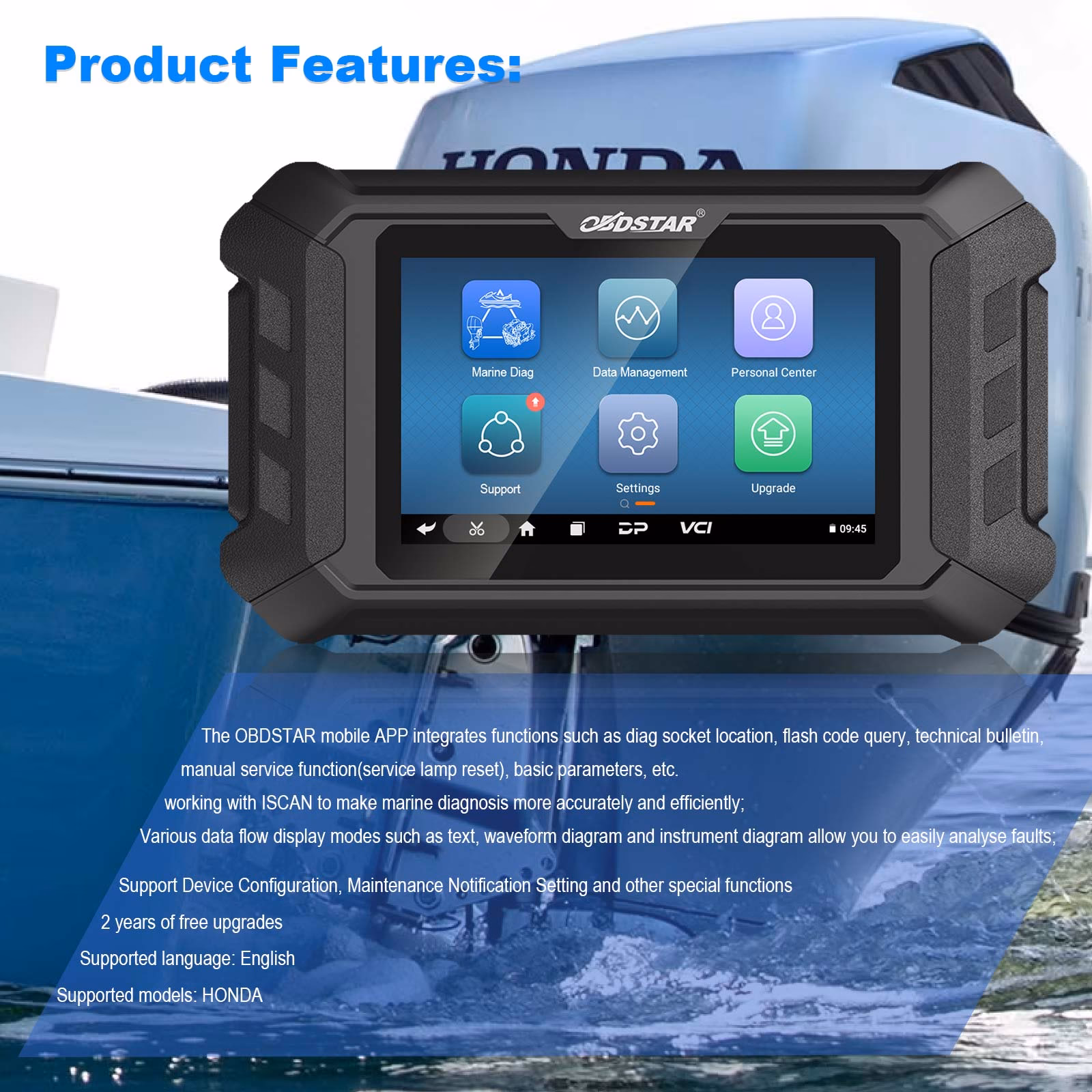 What is marine engine diagnostics?