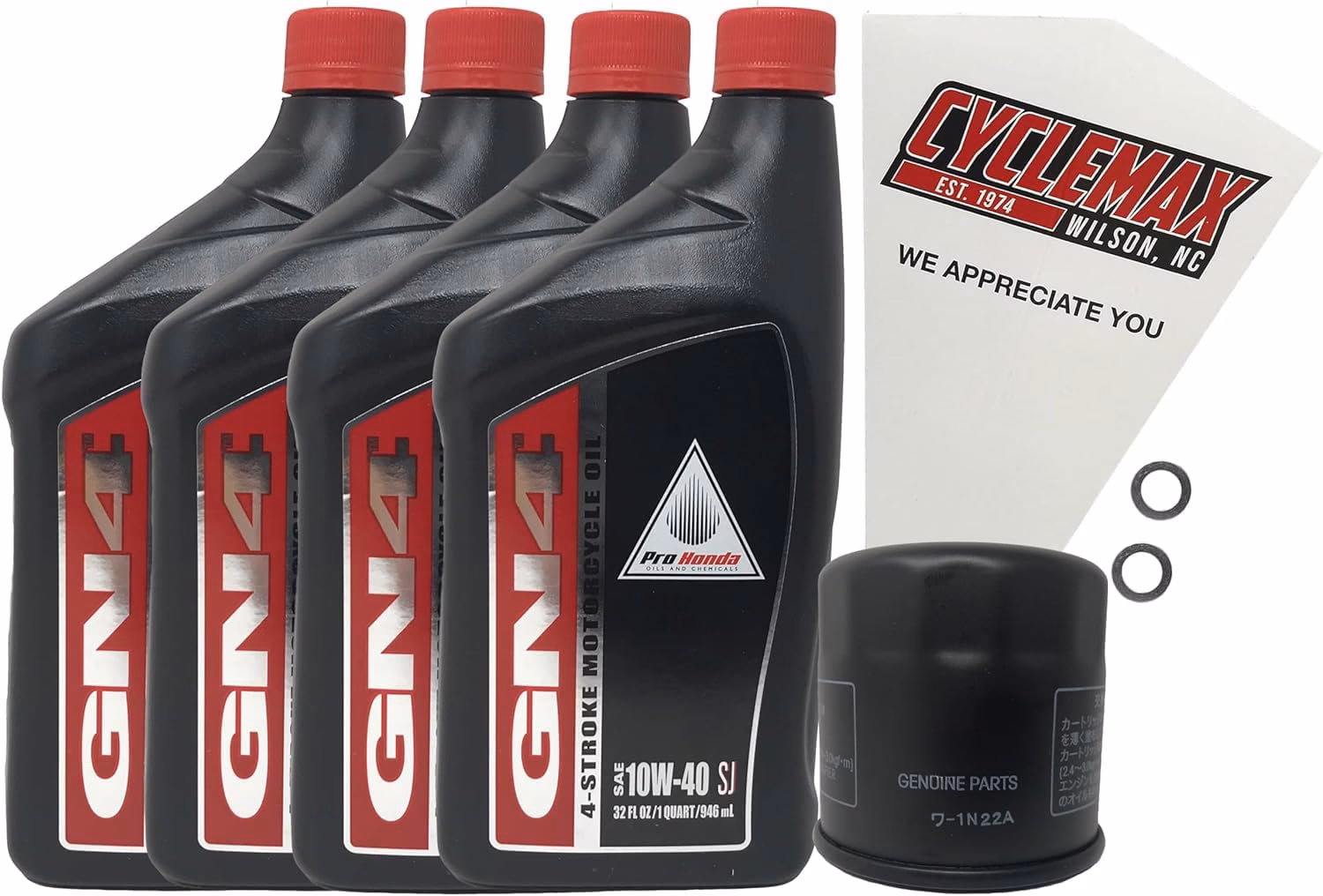 How do you change a motorcycle oil filter?