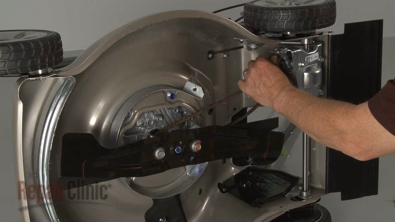 What happens if a Honda lawn mower belt is worn?
