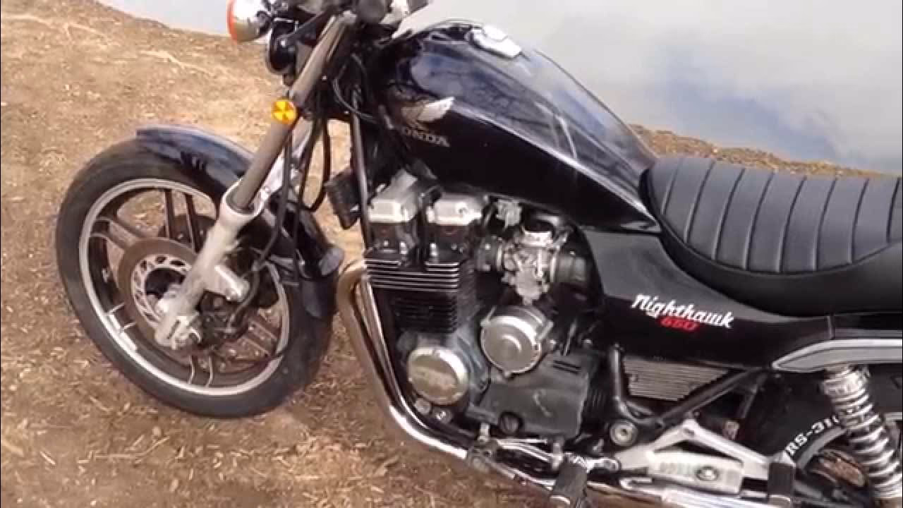 How many miles does a 1984 Honda Nighthawk 650sc have?