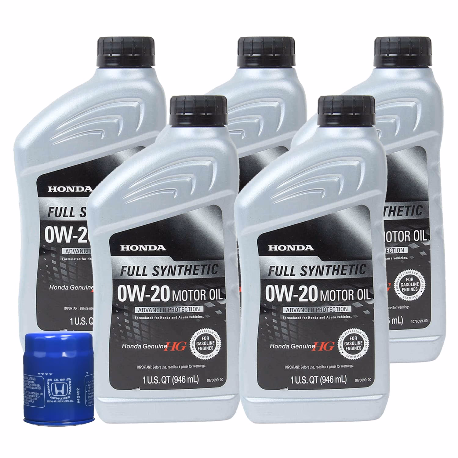What is the Honda Odyssey Engine oil capacity?