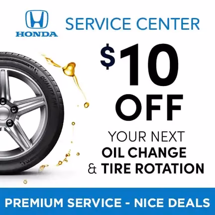 How often do Honda service and oil change coupons rotate?