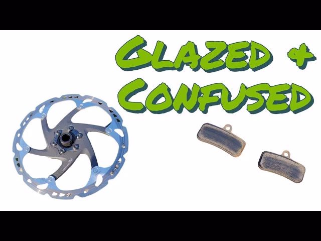 Can you drive with glazed brake pads?