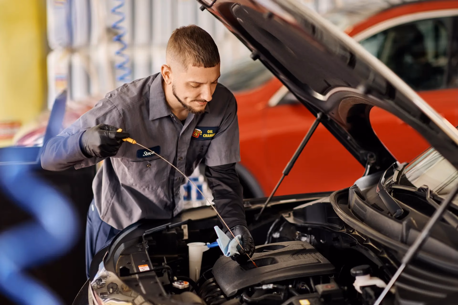 What is take 5 oil change?