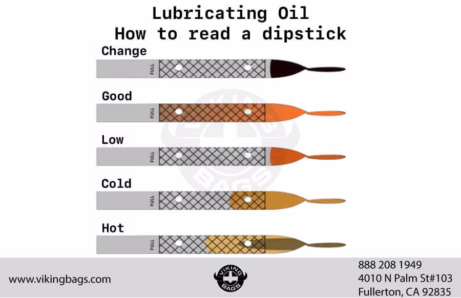 How to change motorcycle oil?