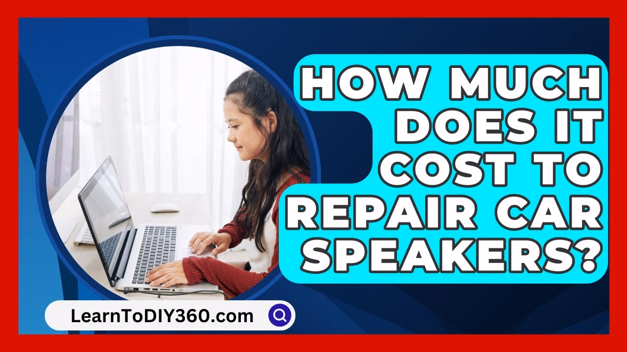 How much does a TV speaker repair cost?