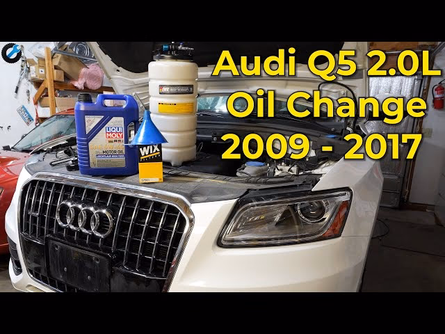 How much oil do I need for a 2014 Q5?