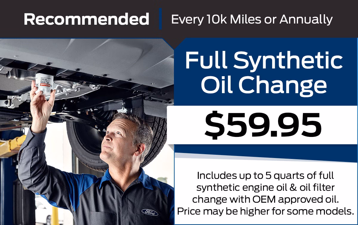 What is a full synthetic oil change?