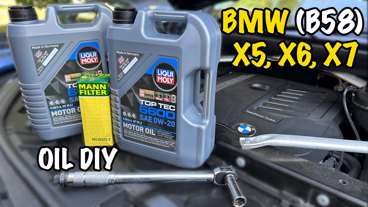 How often should oil be changed in a BMW X5?