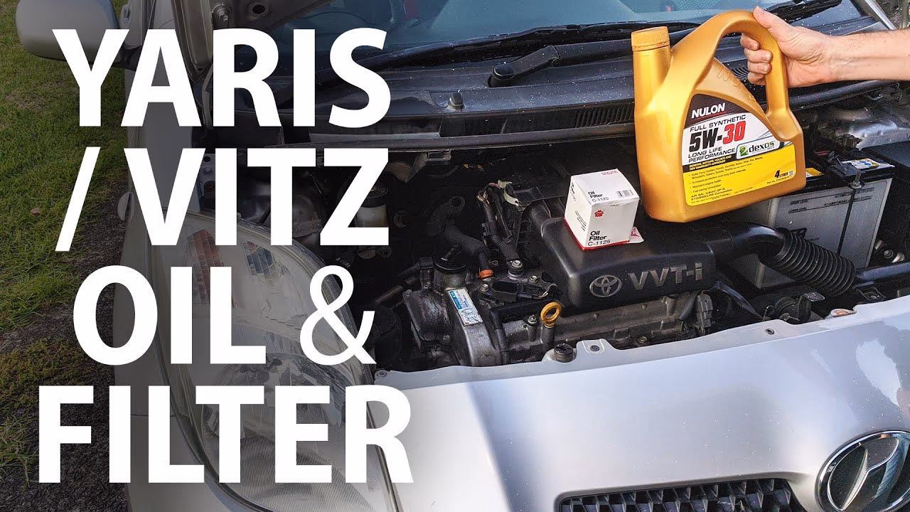 How much oil does a Toyota Yaris take?