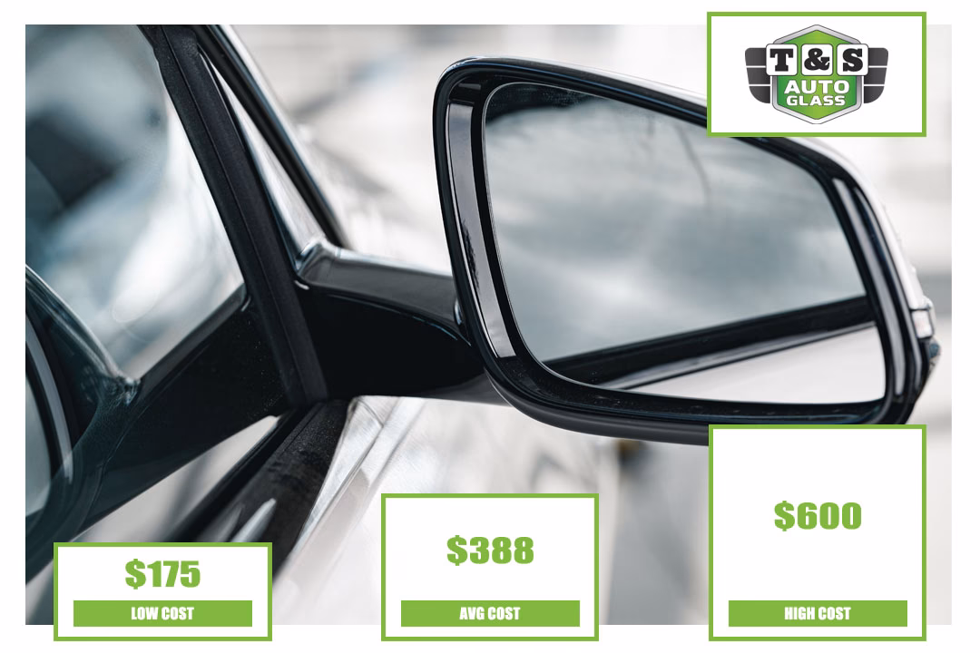How much does wing mirror replacement cost?