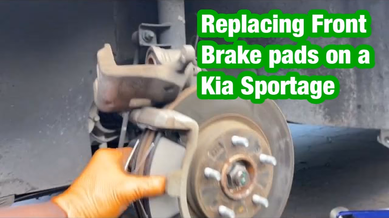 How do I know if my Kia Sportage needs new brake pads?